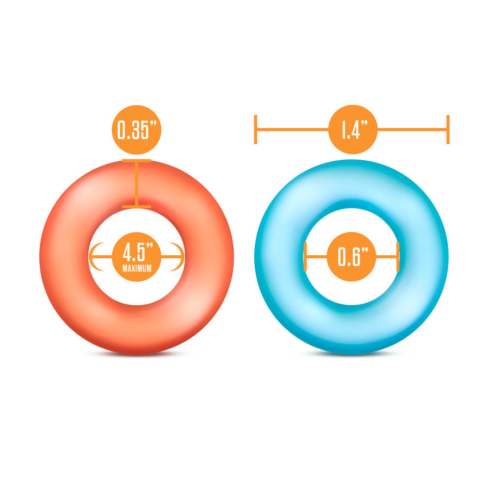 Play With Me By Blush® | King of the Ring: Assorted Penis Rings (6-Pack)、mySite、bottomscart