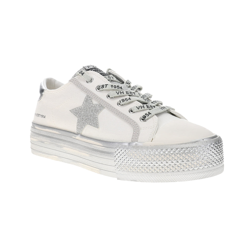 Amaze Metallic Lace Up Sneakers、mySite、gtrtttuynbv