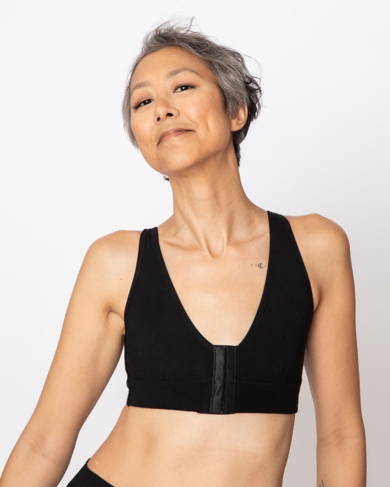 Rora Pocketed Front Closure Bra、mySite、bengalsvssteelers