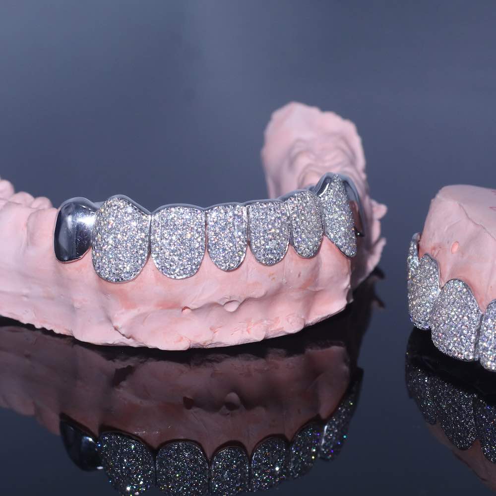 Plain Tusk Diamond Grillz 14K Gold、mySite、hinf8tx79