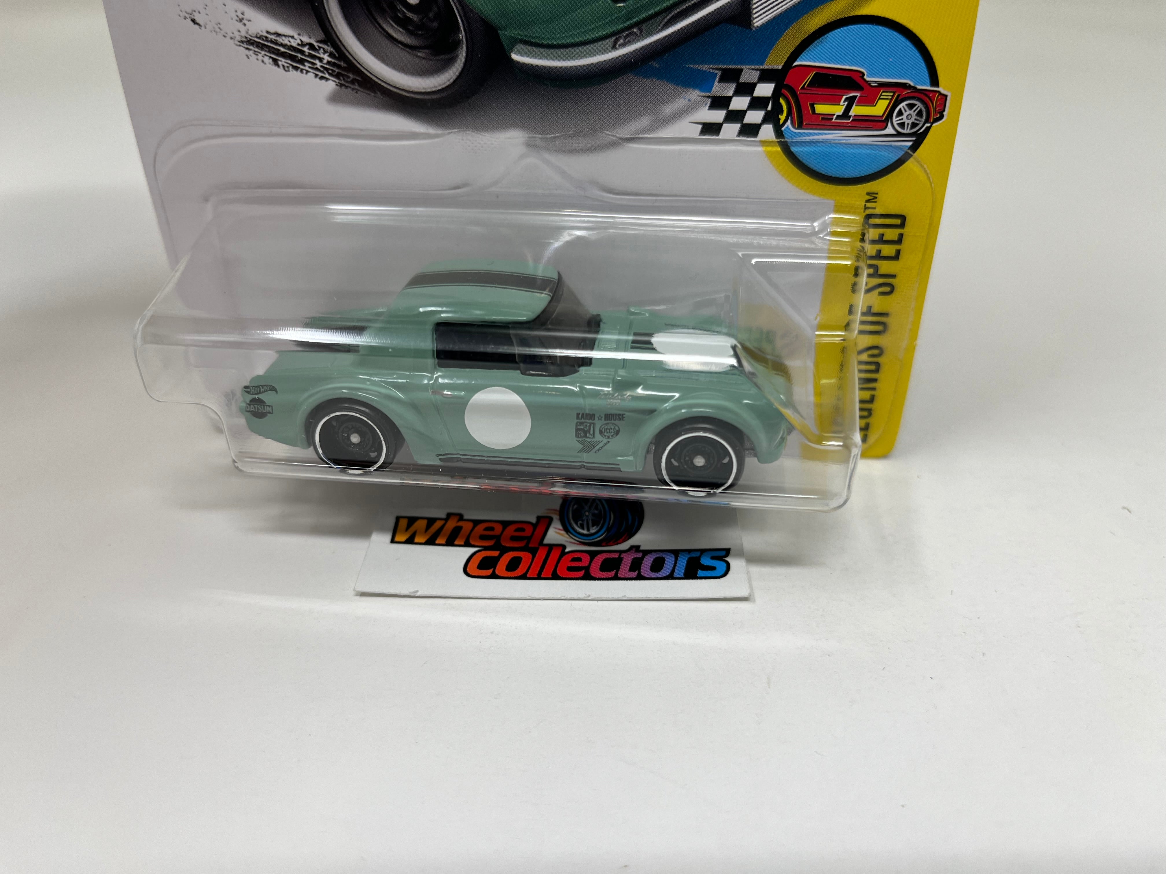 Fairlady 2000 #118 * Green * 2017 Hot Wheels USA Card、mySite、hgirdovlk