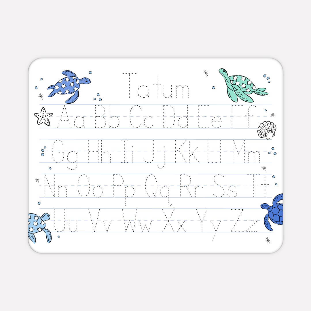  Kids Personalized Whiteboard | Sea Turtle Splash、mySite、layawaytickets