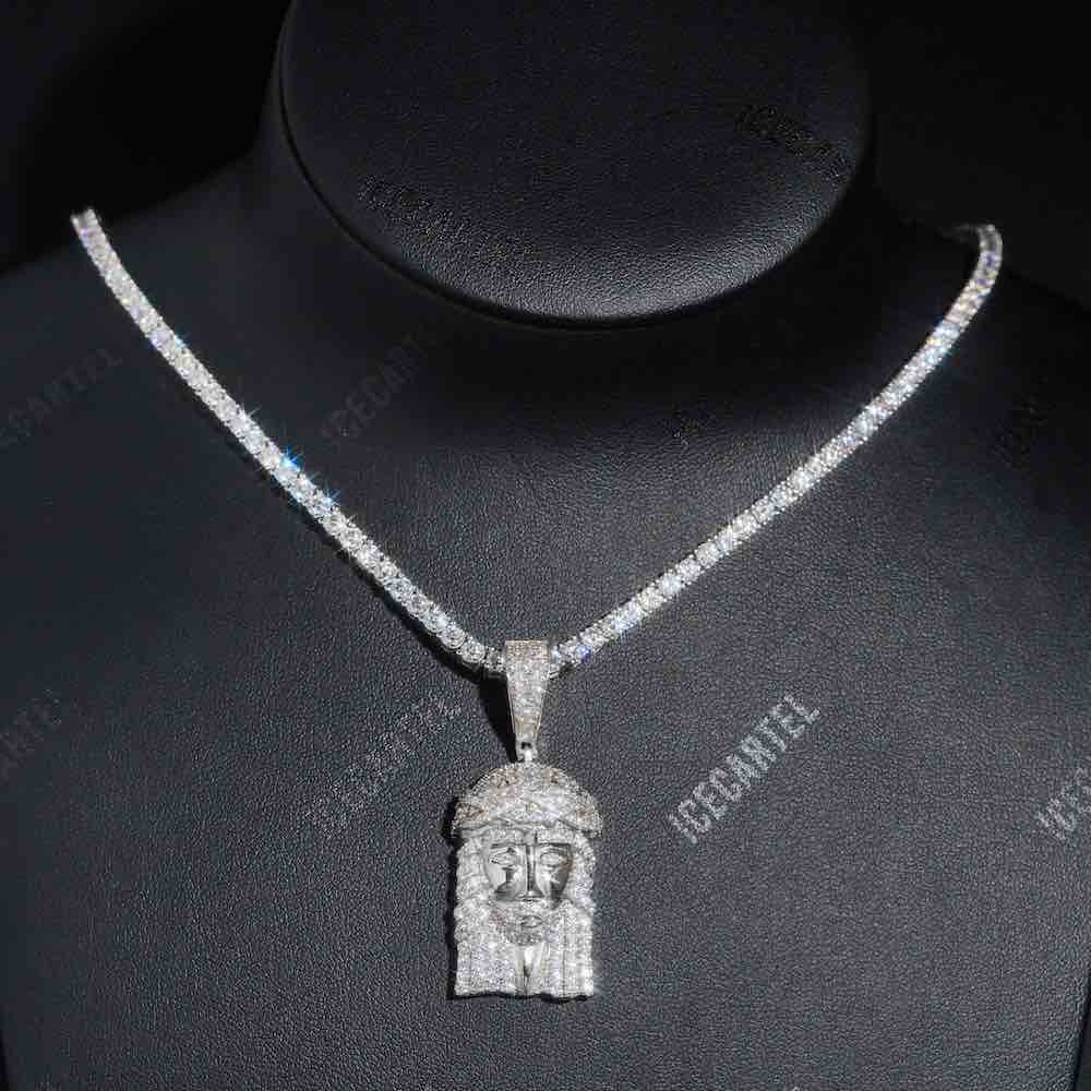Hollow Back Mini Jesus Pendant 14K Gold、mySite、hinf8tx79