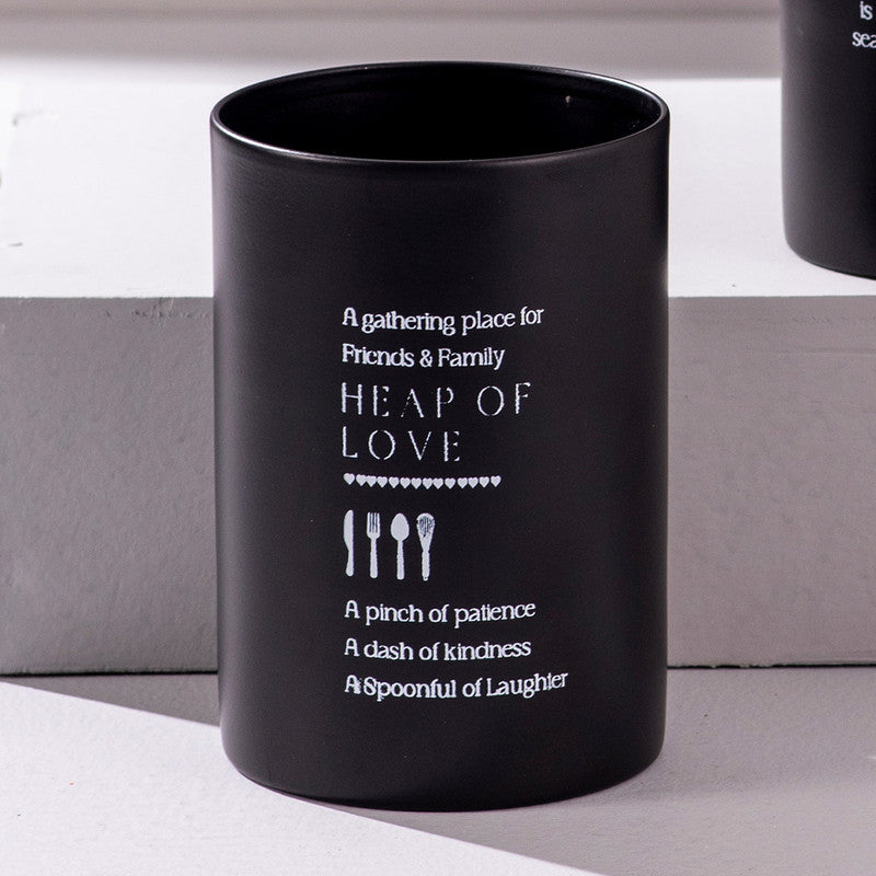 Stainless Steel Cutlery Organizer | Black | Set of 2、mySite、camillekostekn