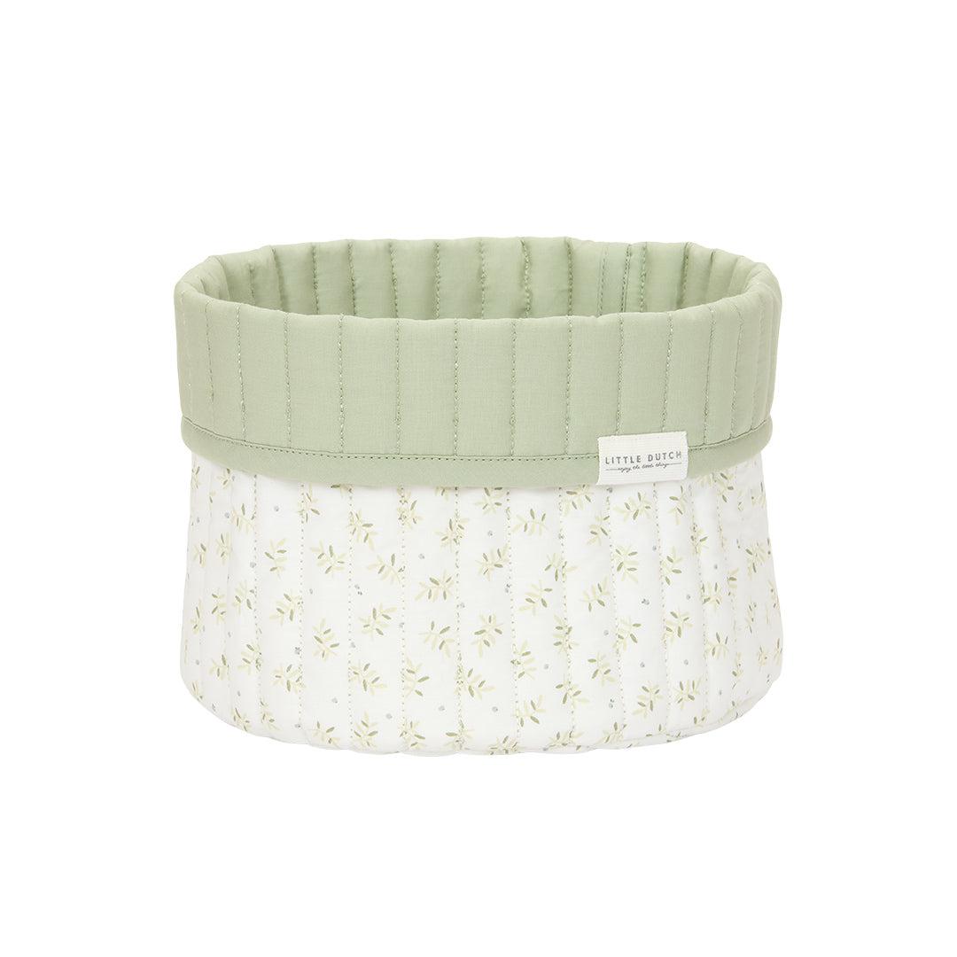  Little Dutch Quilted Storage Basket - Small - Blueberry Leaves、mySite、merchandisen