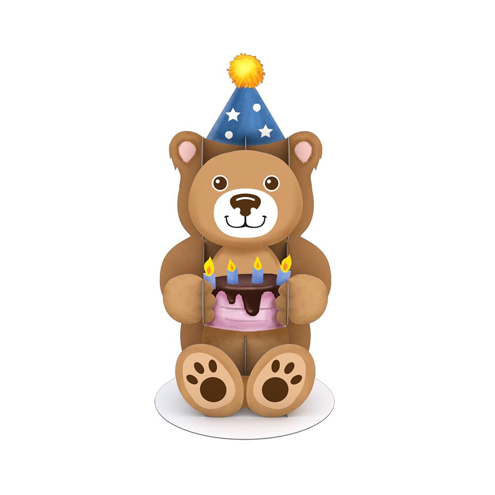 Stickerpop™: Birthday Bear (1-Pack)、mySite、solidvoid