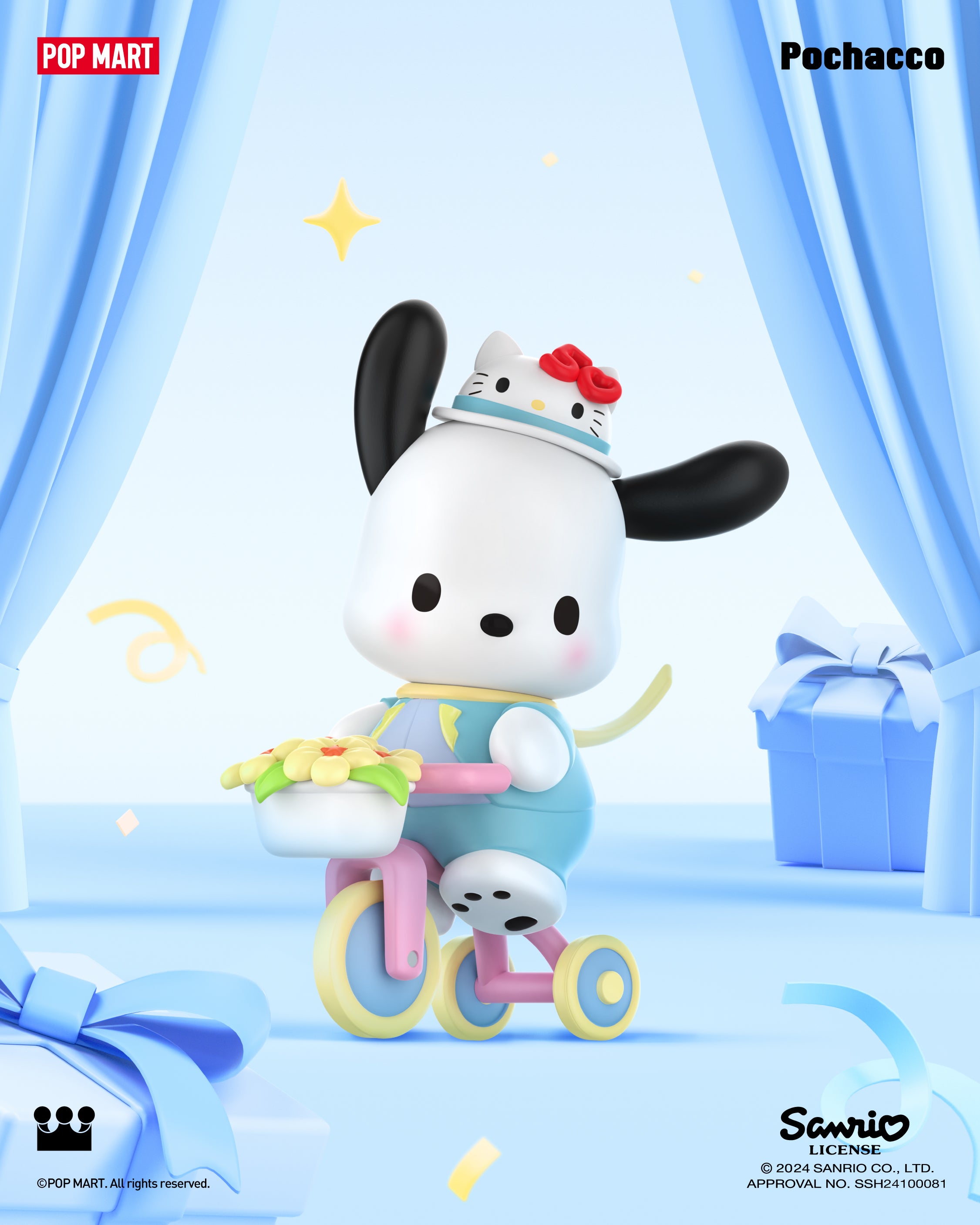  POP MART Sanrio characters Hello Kitty 50th Anniversary Series Figures、mySite、greenlandpopulation