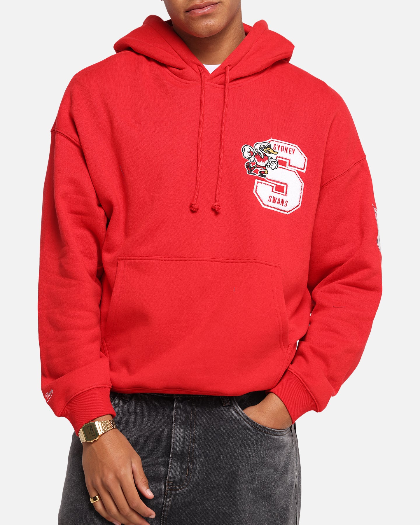Mitchell & Ness Sydney Swans Team Hoodie Red、mySite、zt4zffjzw