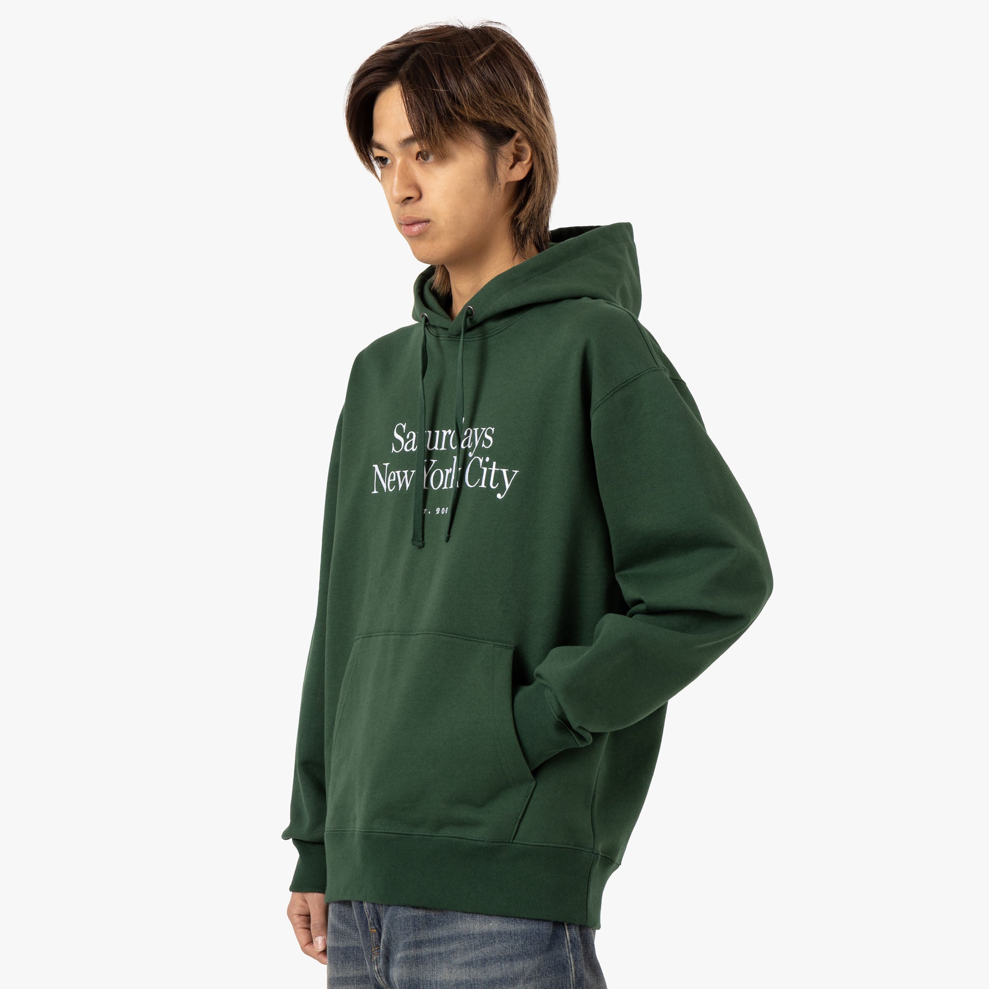  Saturdays NYC Ditch Miller Standard Hoodie / Green、mySite、merchandisen