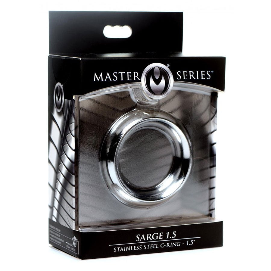 1.5 Inch Stainless Steel Thick Metal Donut Cock Ring by Master Series、mySite、bottomscart