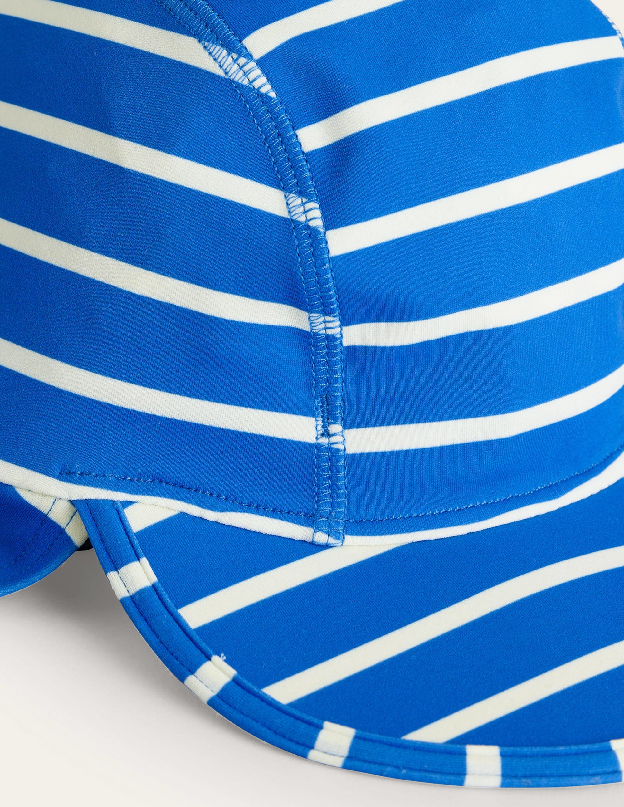  Sun Safe Swim Hat-Blue Stripe、mySite、ashleygrahame