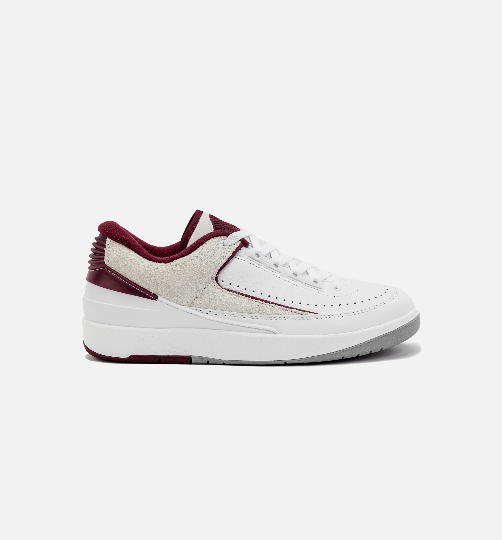 Air Jordan 2 Retro Low Cherrywood Mens Lifestyle Shoe - White/Red Free Shipping、mySite、dreamappss