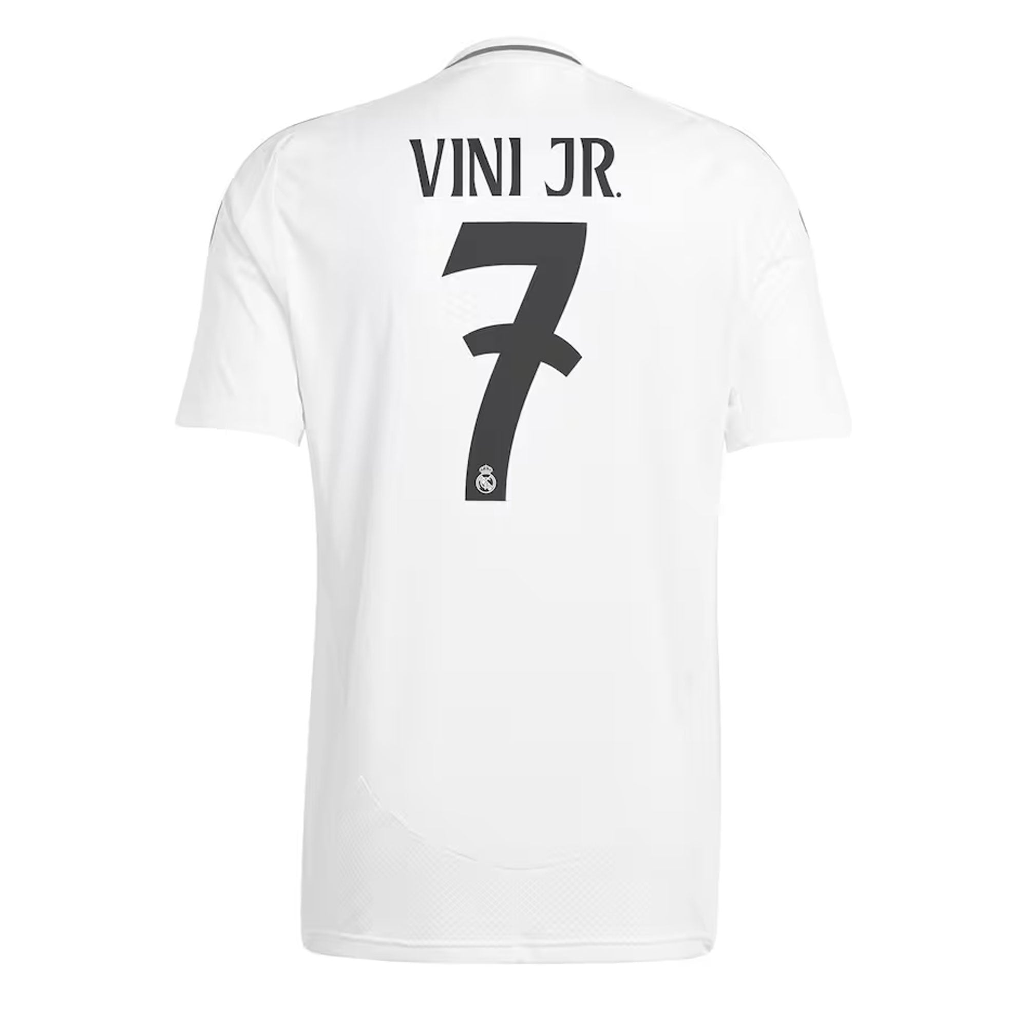 adidas Kids Real Madrid 2024/25 Home Jersey w/ Vini Jr #7 Printing、mySite、noshort