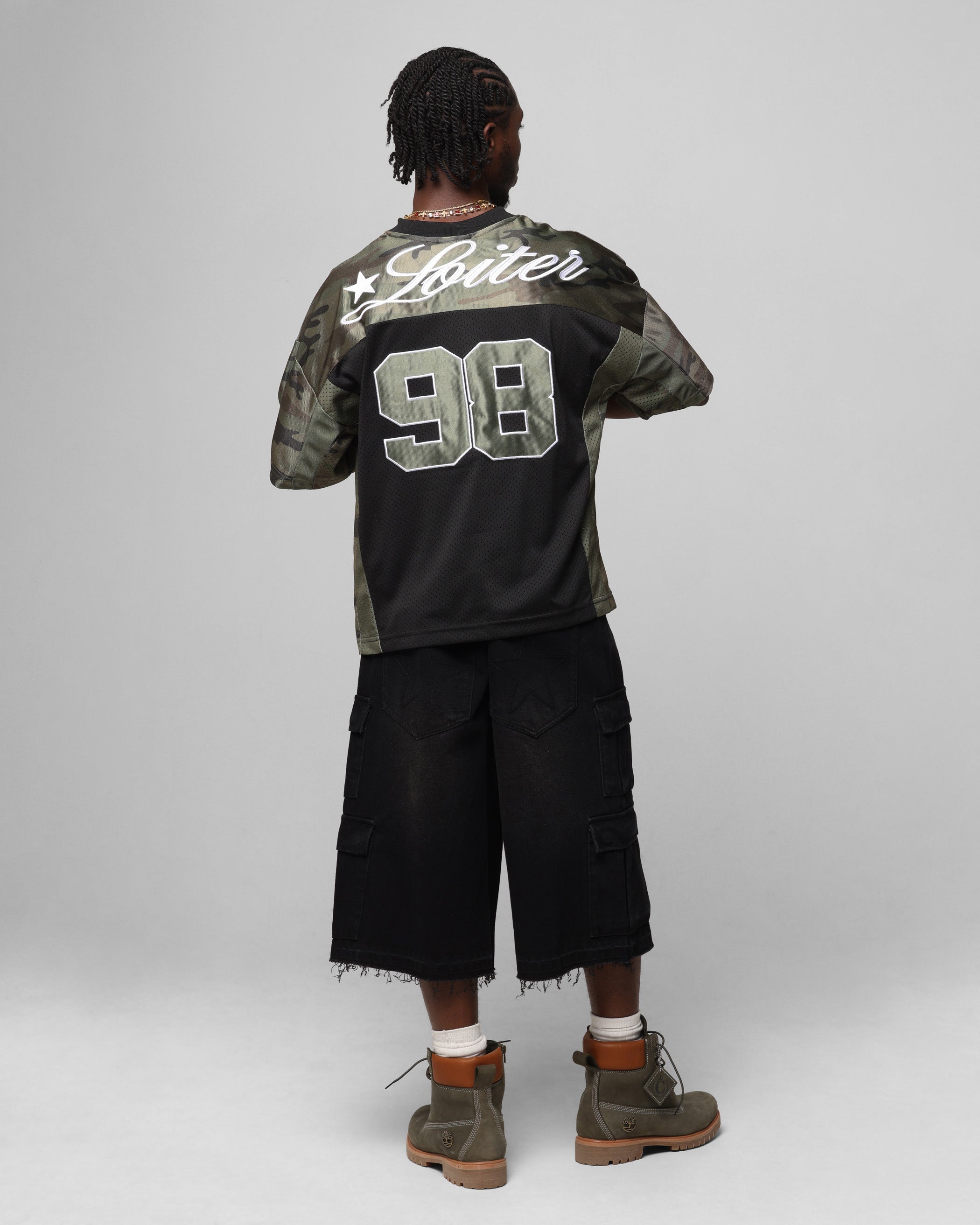 Loiter End Zone Jersey Black/Camo、mySite、zt4zffjzw