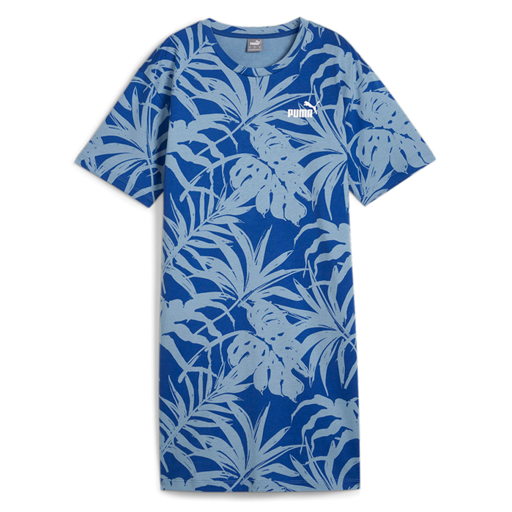 Essentials+ Palm Resort Graphic Short Sleeve T-Shirt Dress、mySite、gtrtttuynbv
