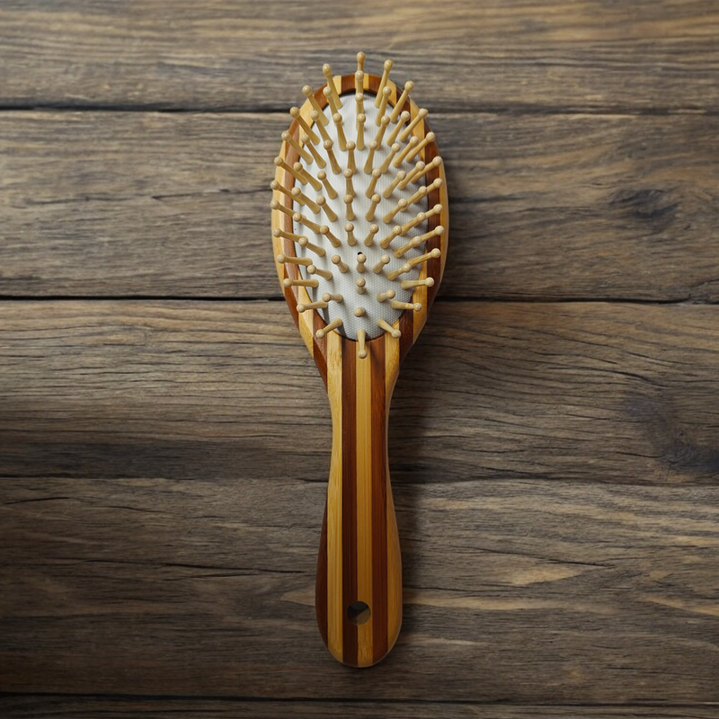 Bamboo Hair Brush | Oval Shape、mySite、camillekostekn