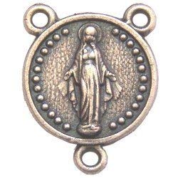 Miraculous medal center-small- O.L. Grace - Pewter (1.1 cm-0.4)、mySite、topwebapps
