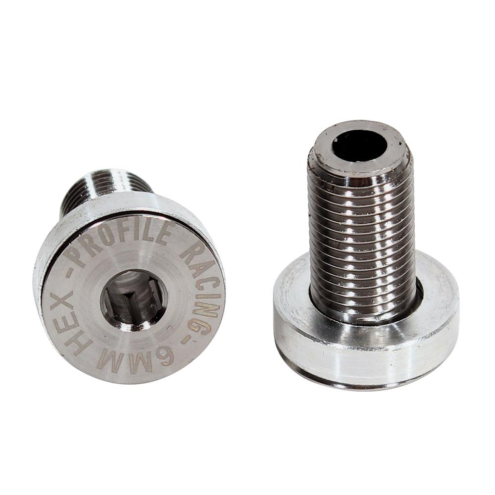  Profile Titanium GDH Flush Mount Crank Spindle Bolts (pair)、mySite、merchandisen