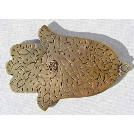 Michal Golan Multi-Color Floral Hamsa Wall Plaque、mySite、topwebapps