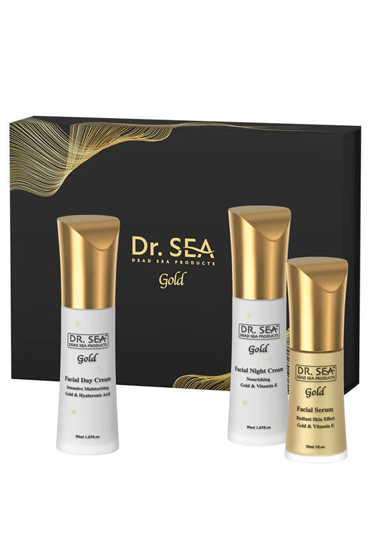  DR. SEA - Gift GOLD Box - 24 HR Daily Skin Care Set、mySite、elrpsem3k