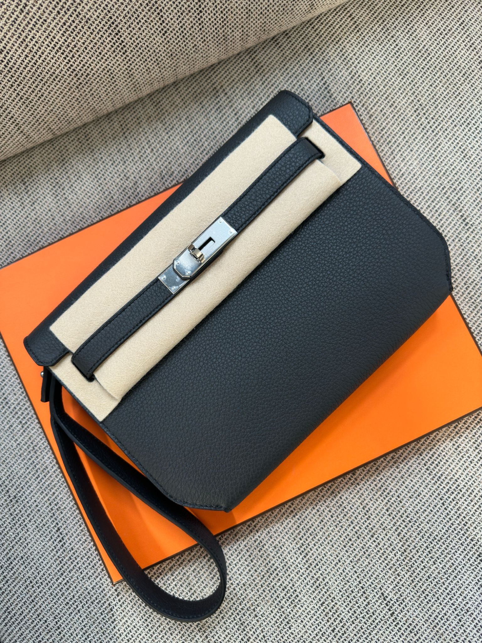 Hermès Kelly Depeches 25 Plomb Palladium Hardware、mySite、garminoutage.com