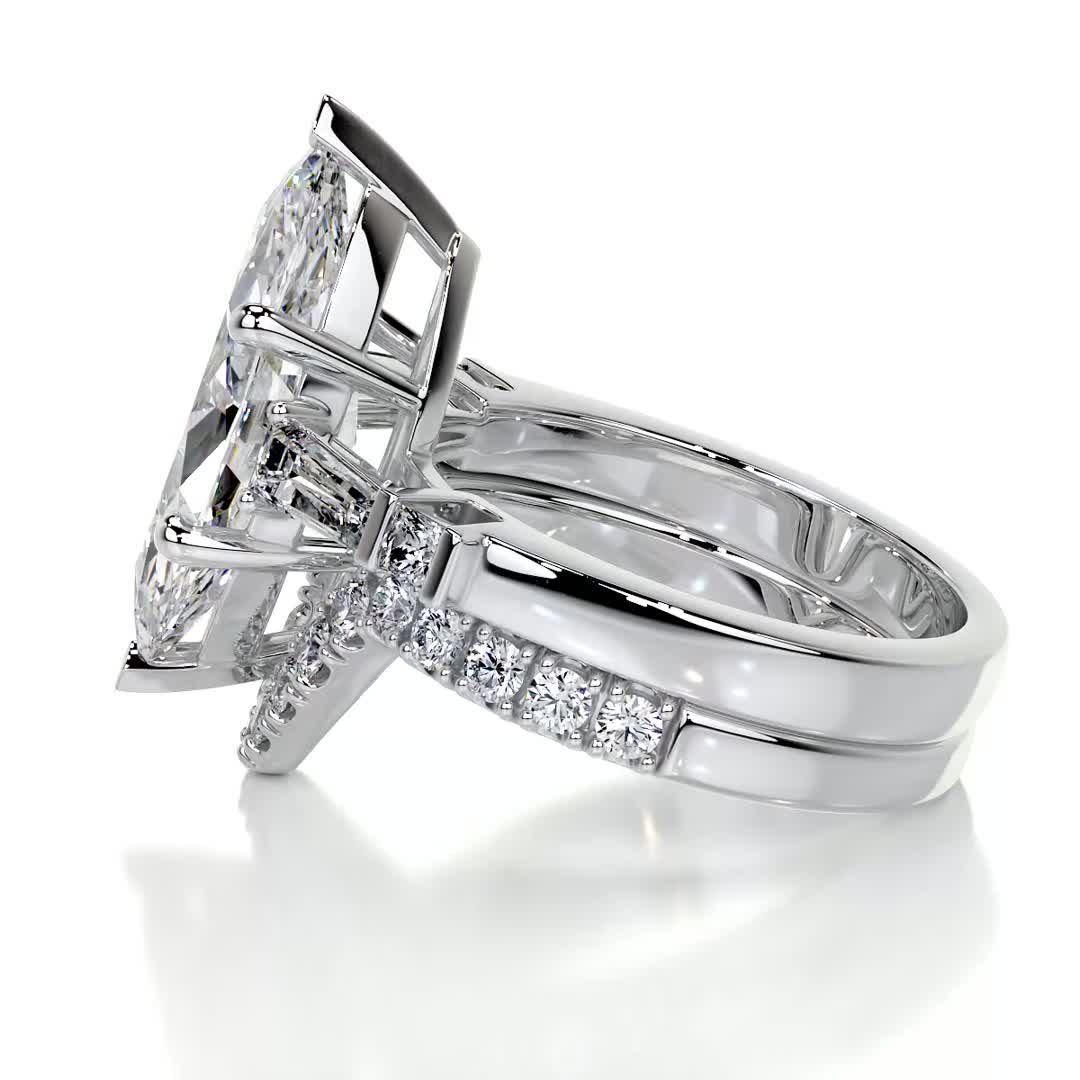Tessa Diamond Bridal Set -14K White Gold、mySite、hinf8tx79