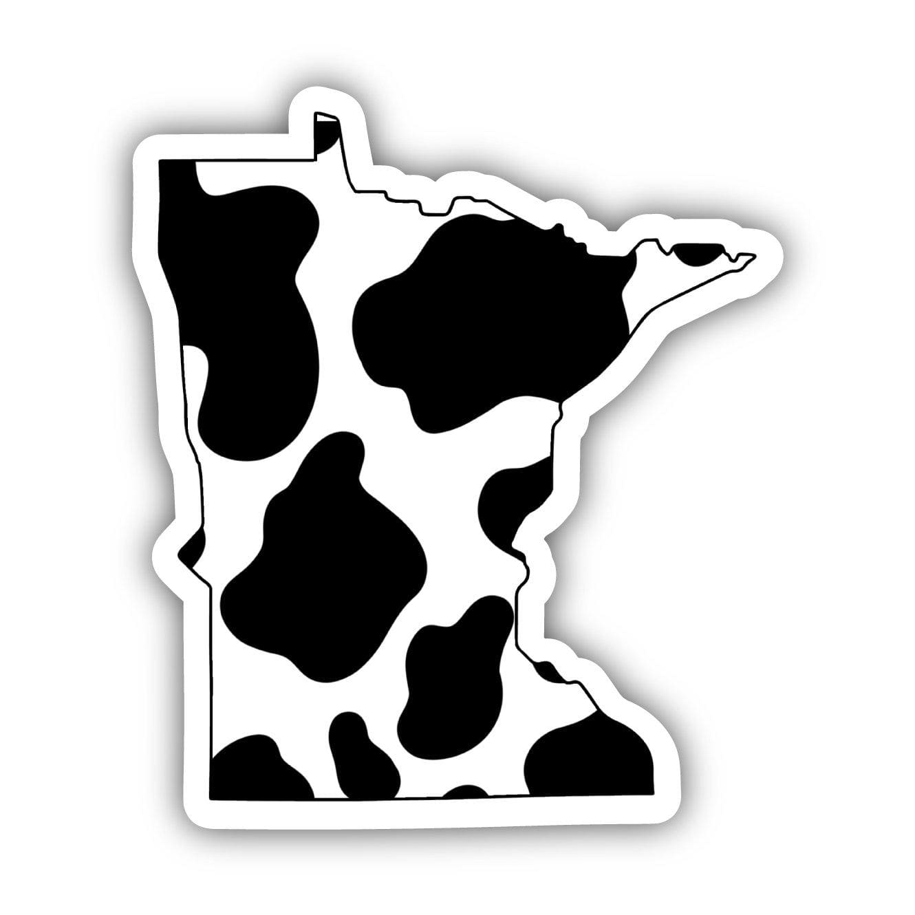  Minnesota Cow Pattern Sticker、mySite、elrpsem3k