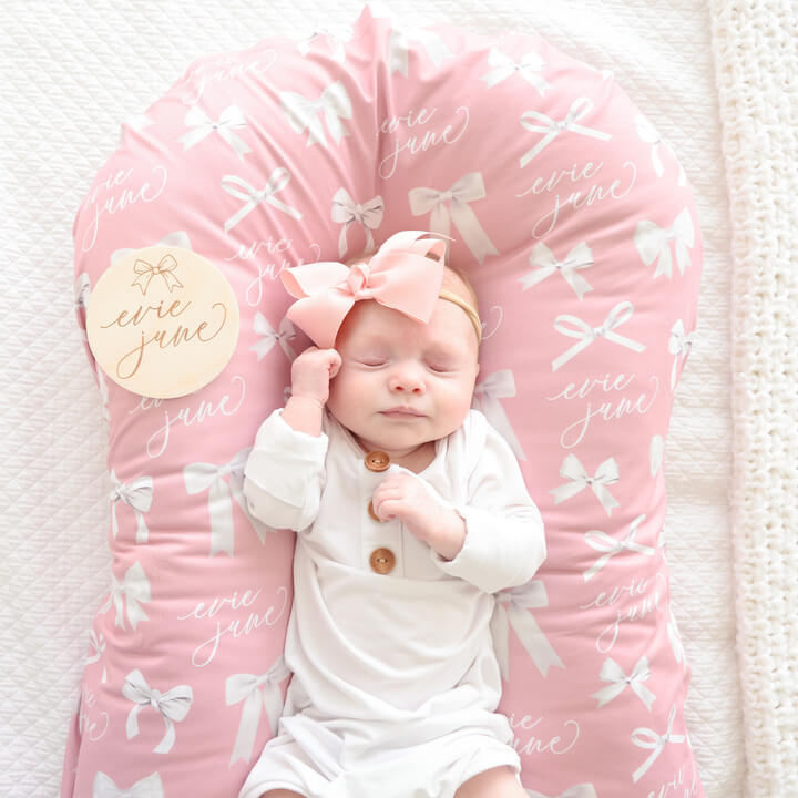  Bow Personalized Baby Name Swaddle Blanket、mySite、layawaytickets