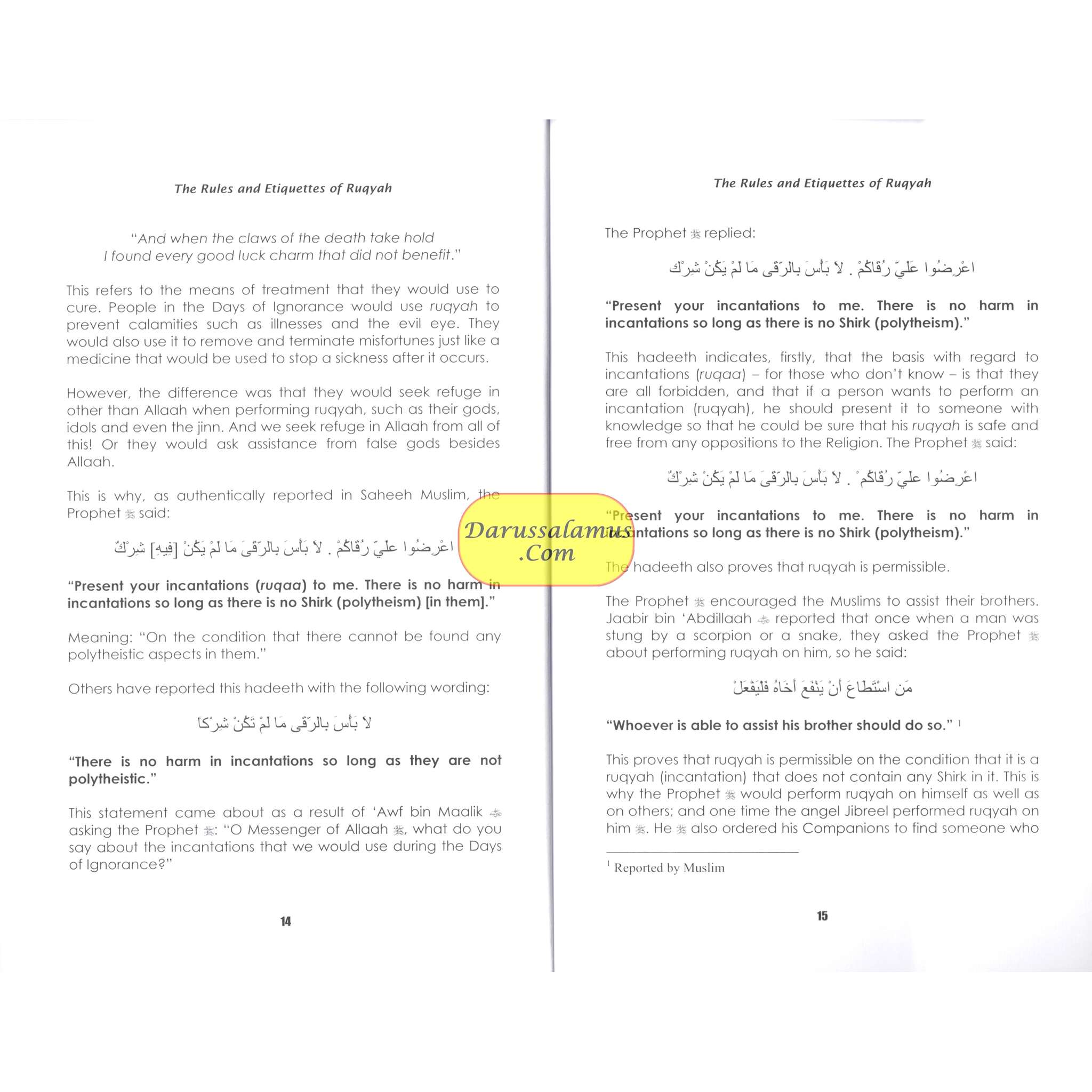 The Rules & Etiquettes of Ruqyah By Shaykh Saalih ibn Abdil Azeez Aali Shaikh、mySite、topwebapps