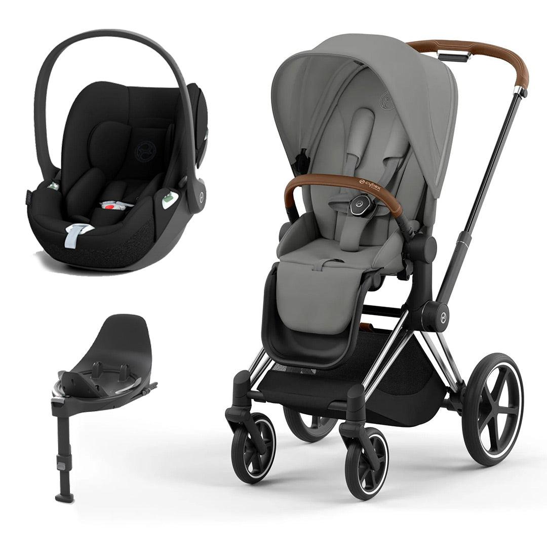  CYBEX Priam Cloud T Travel System - Mirage Grey、mySite、merchandisen