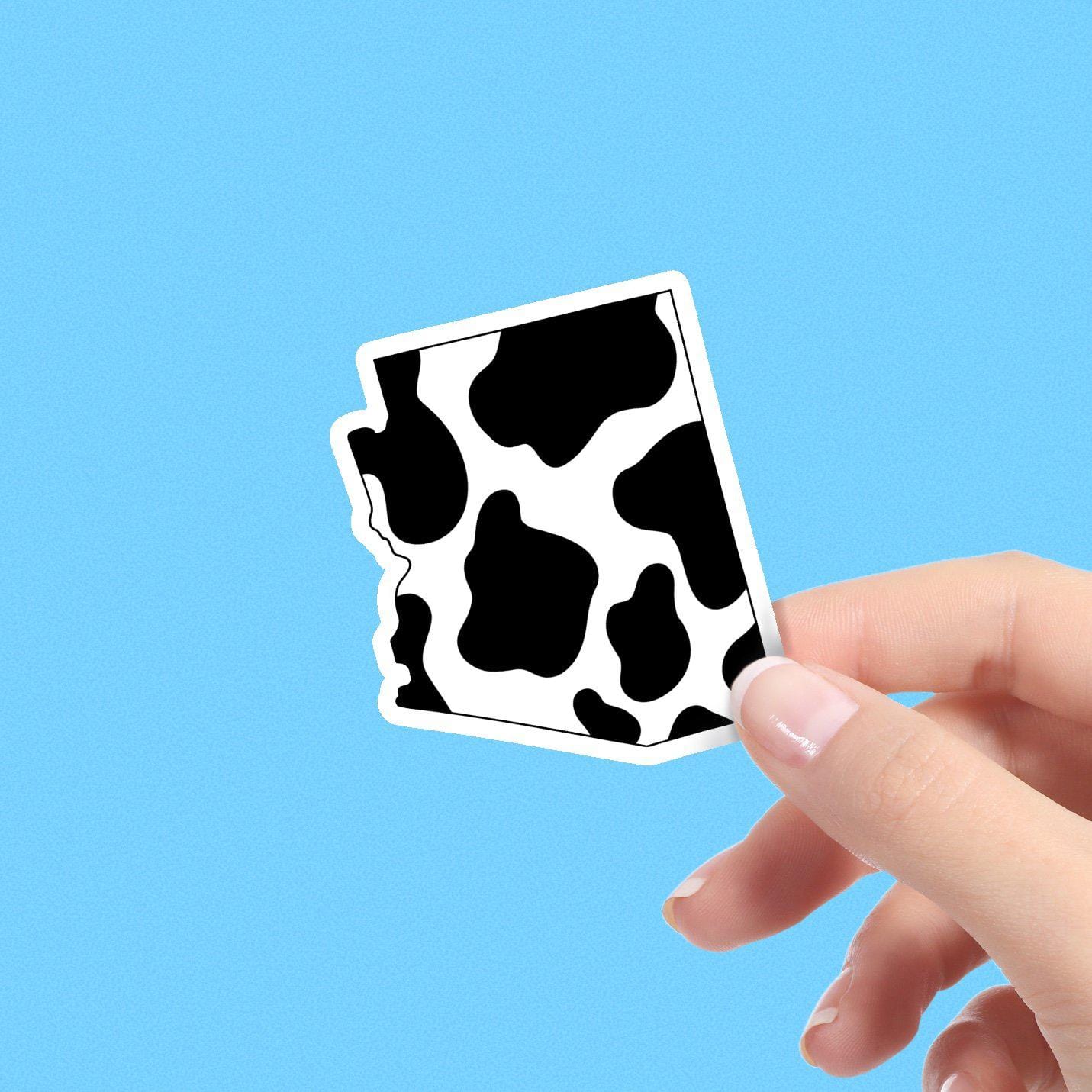  Arizona Cow Pattern Sticker、mySite、elrpsem3k