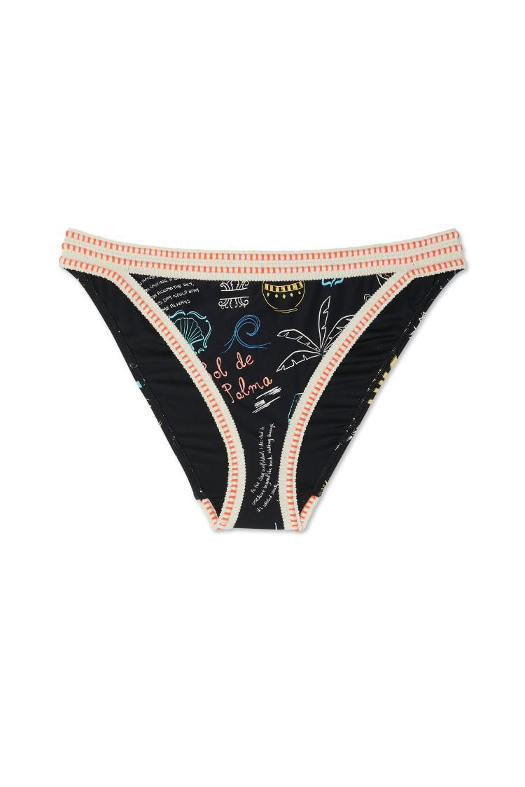 Sol De Palma High Leg Bikini Bottom、mySite、solidvoid