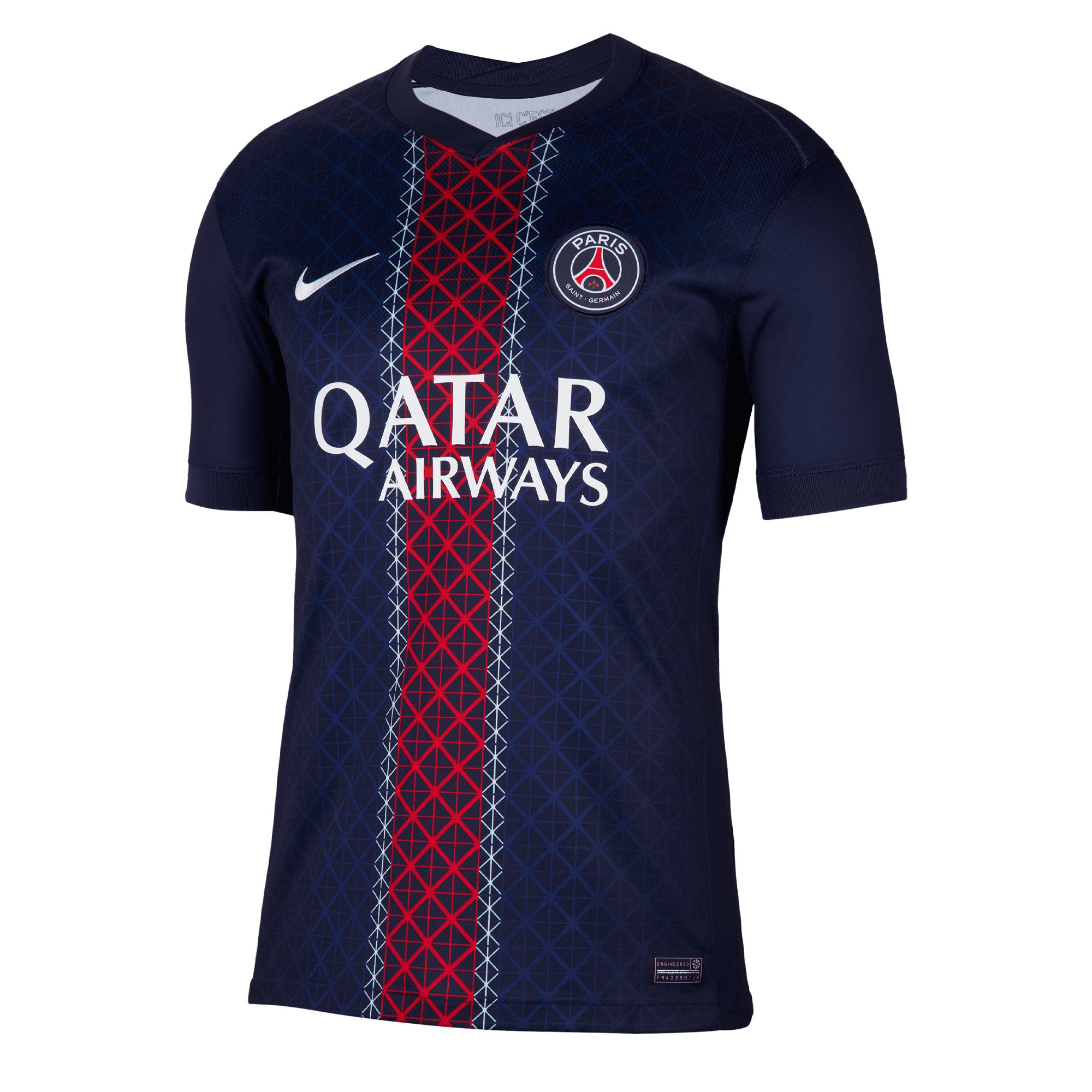 Nike Men's PSG 2025/26 Home Jersey Navy/White、mySite、noshort