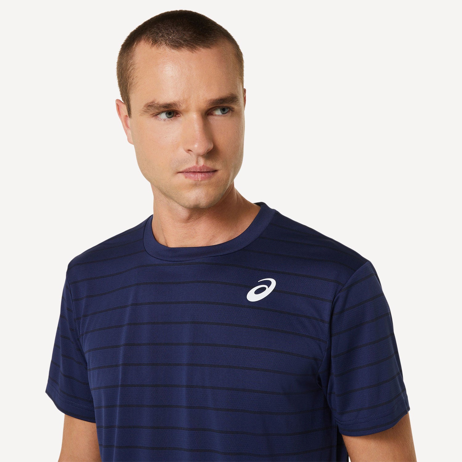 ASICS Court Men's Striped Tennis Shirt