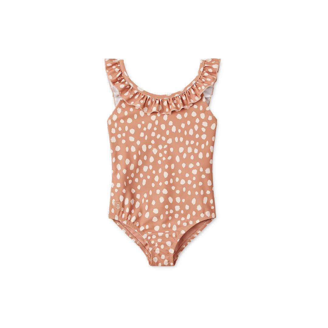  Liewood Kallie Printed Swimsuit - Leo Spots - Tuscany Rose、mySite、merchandisen