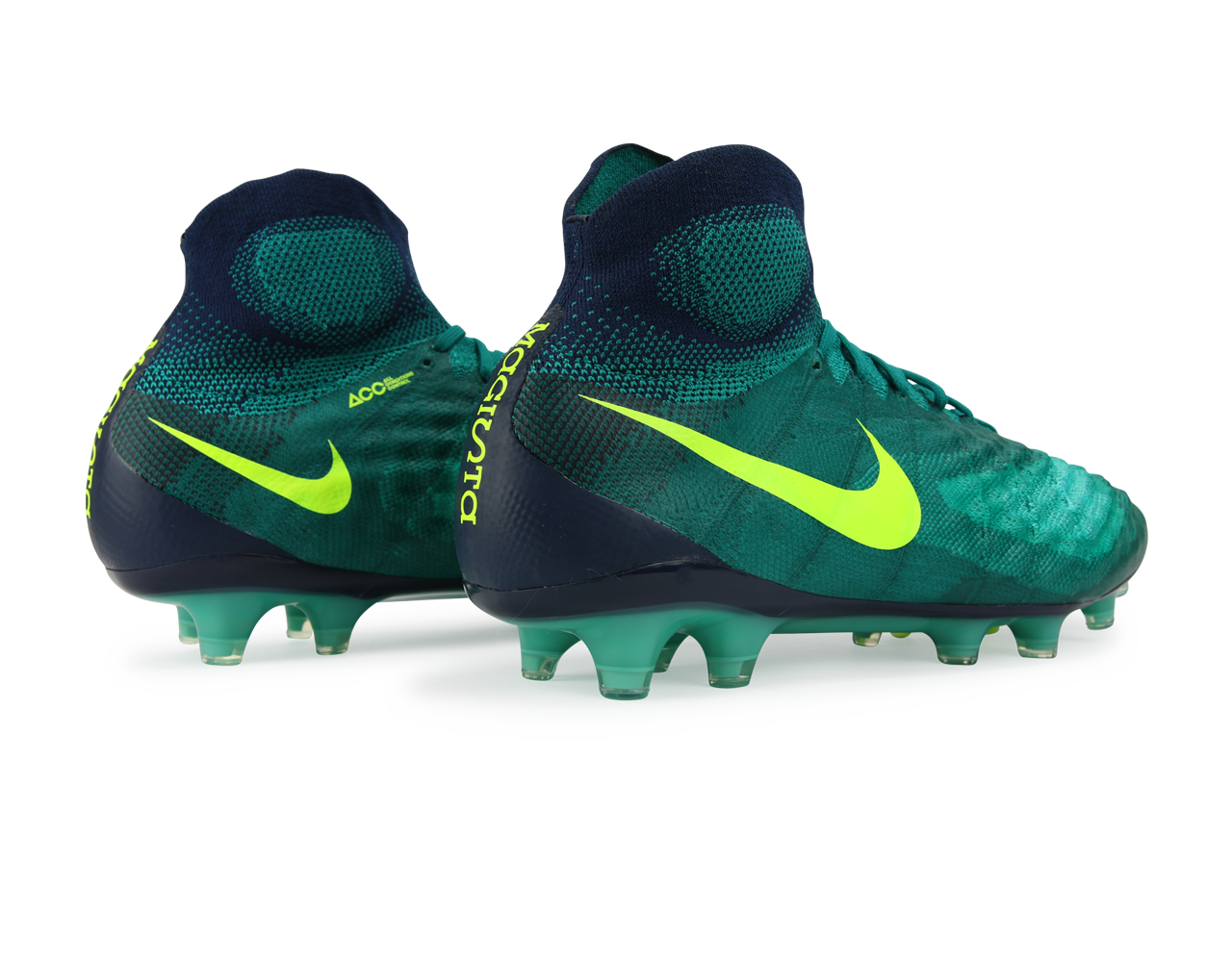 Nike Men's Magista Obra II FG Rio Teal/Volt/Obsidian/Clear Jade、mySite、noshort