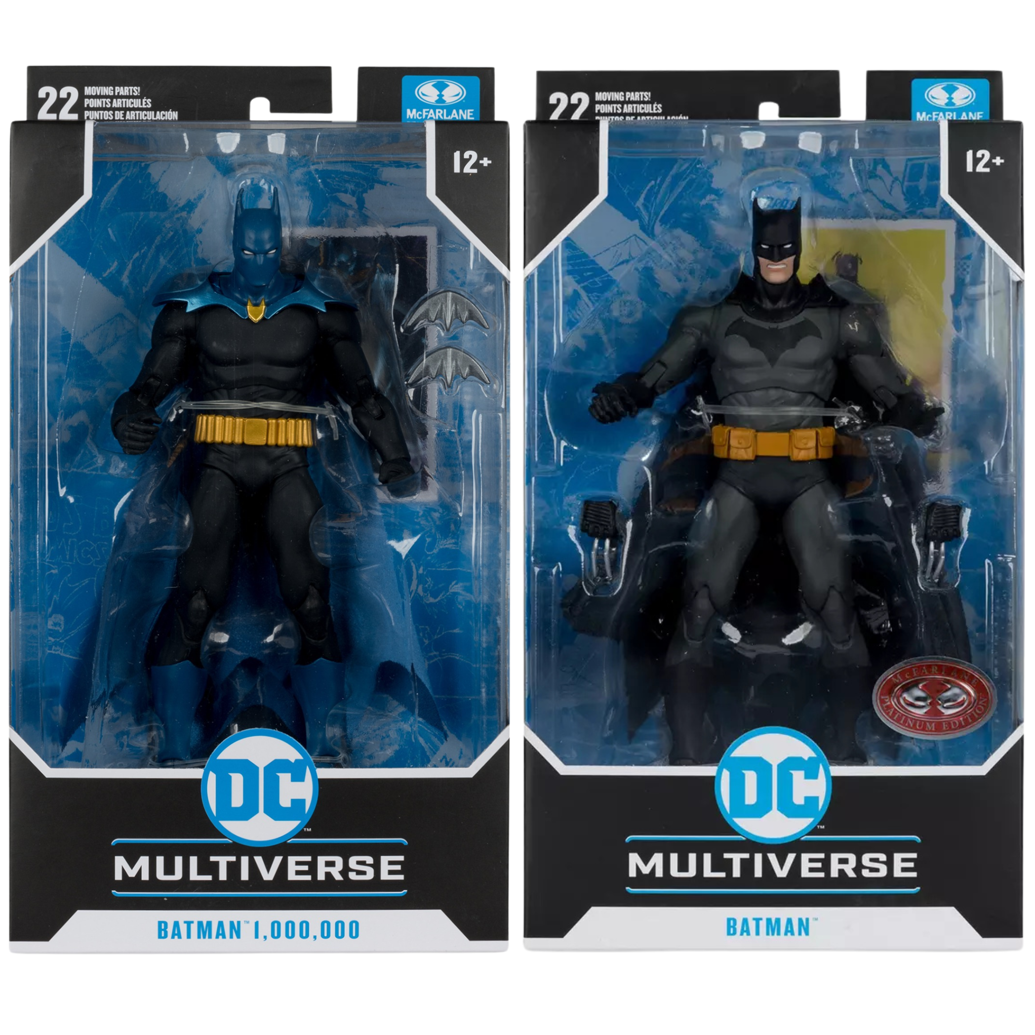 DC Multiverse Red Platinum Label Batman Cowardly Lot & Batman One Million SET OF 2、mySite、hgirdovlk
