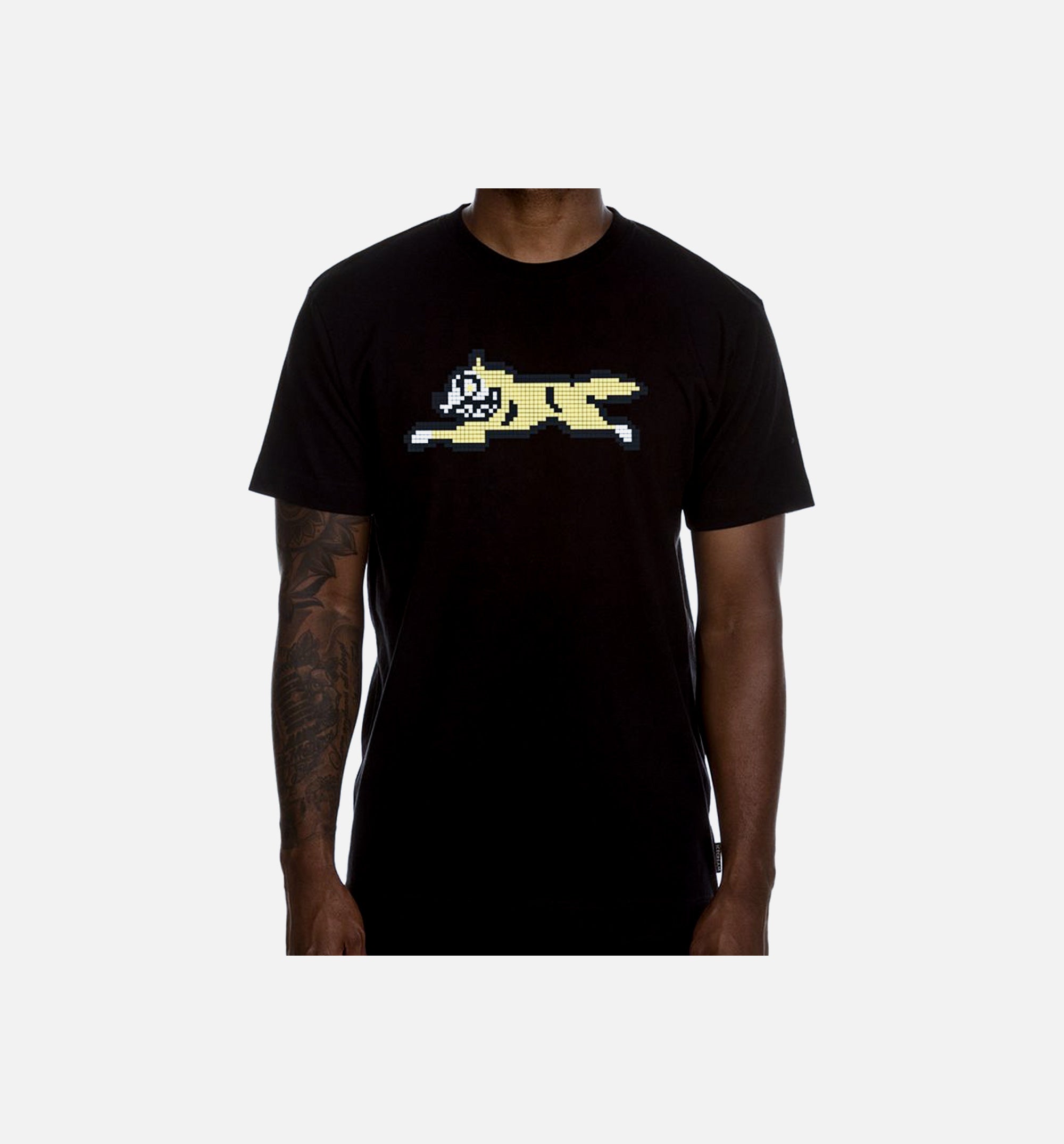 Squared Short Sleeve Mens T-Shirt - Black、mySite、dreamappss