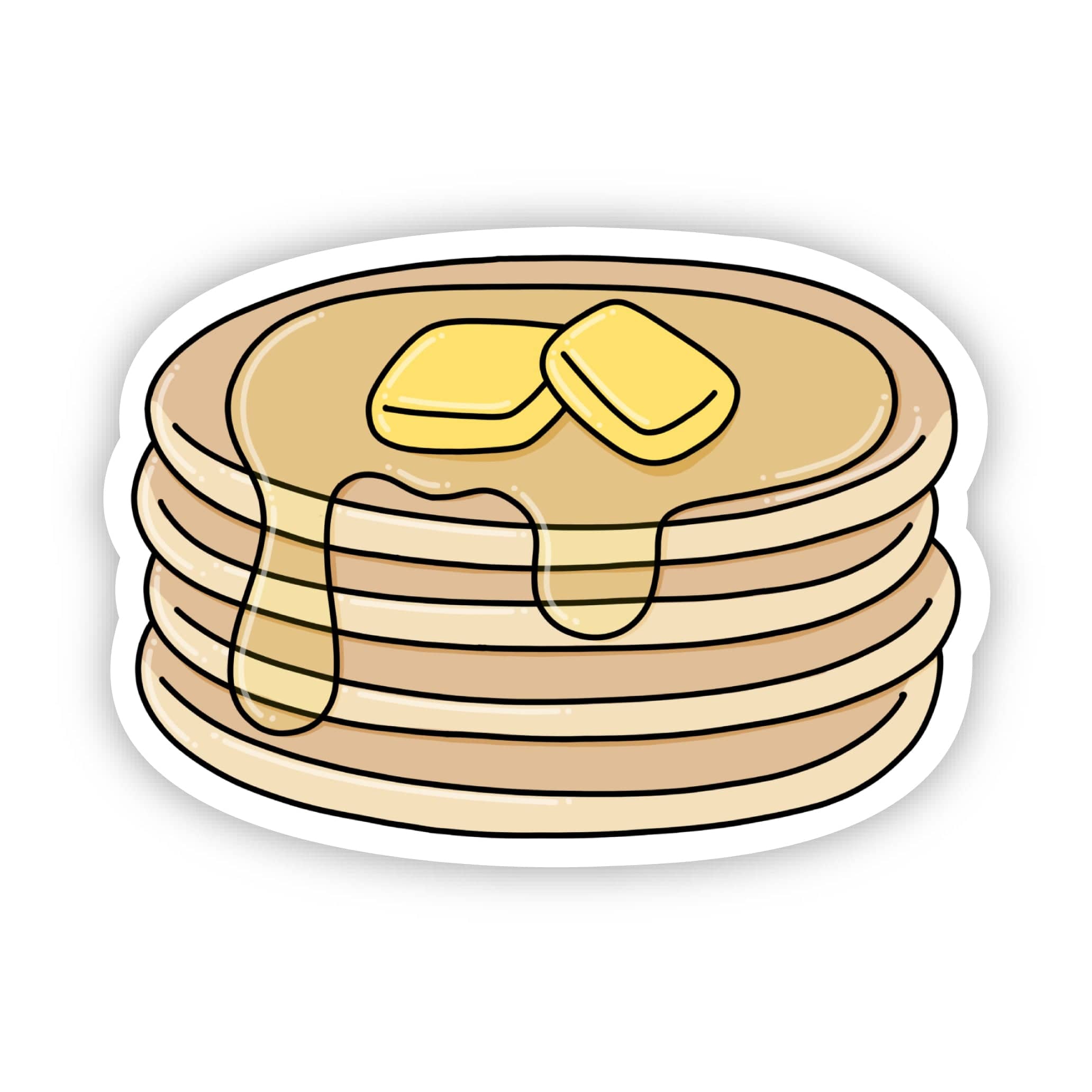  Pancakes With Butter Sticker、mySite、ghnorth