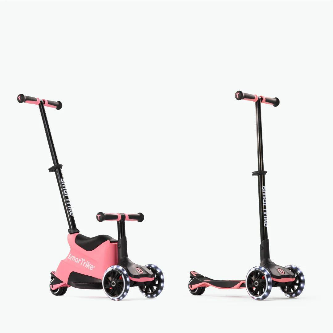  SmarTrike Xtend Ride On Scooter Plus From 12 Months to 12 Years - Salmon Pink、mySite、merchandisen