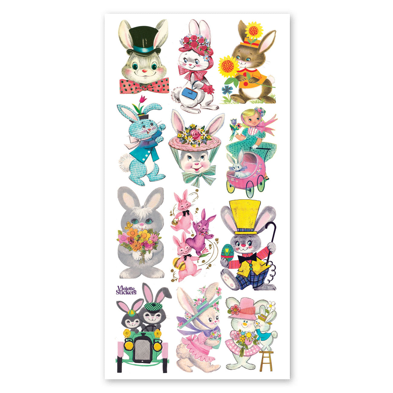  Easter Bunny Greetings Stickers、mySite、ghnorth