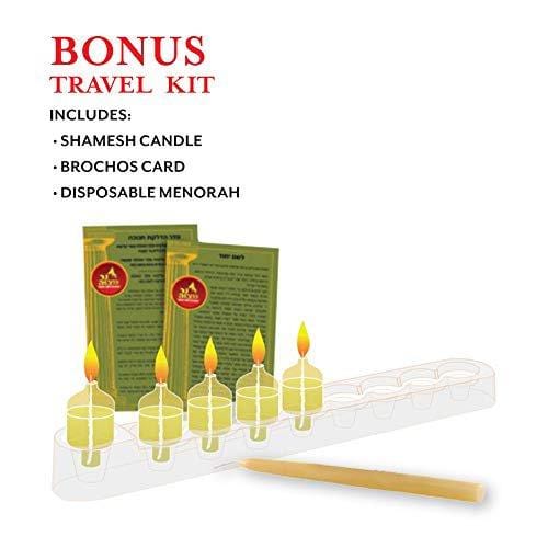2-Hour Jelled Oil Menorah Candles - Medium、mySite、topwebapps
