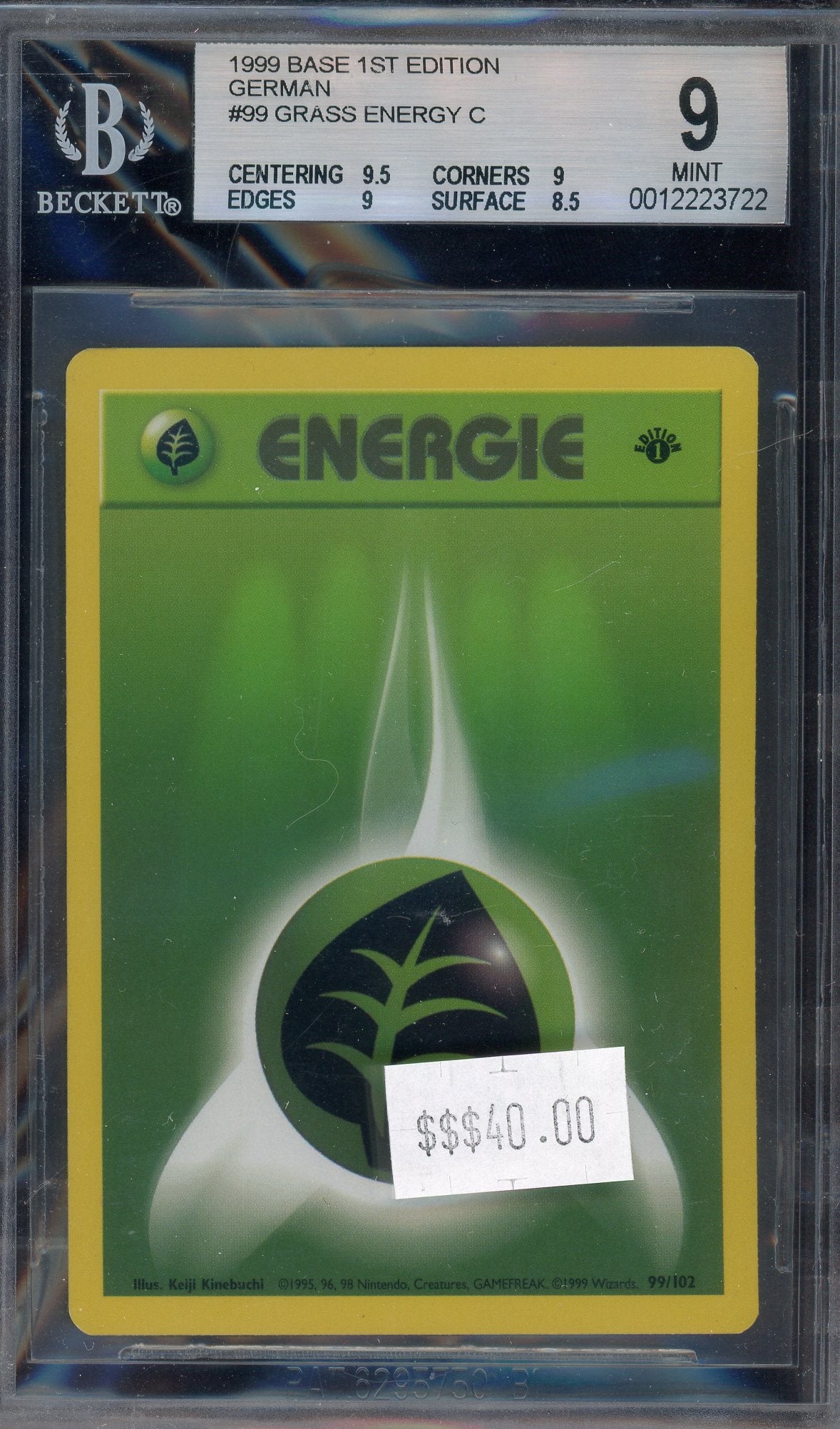 BGS 9 Grass Energy 1st Edition German、mySite、waistdrama