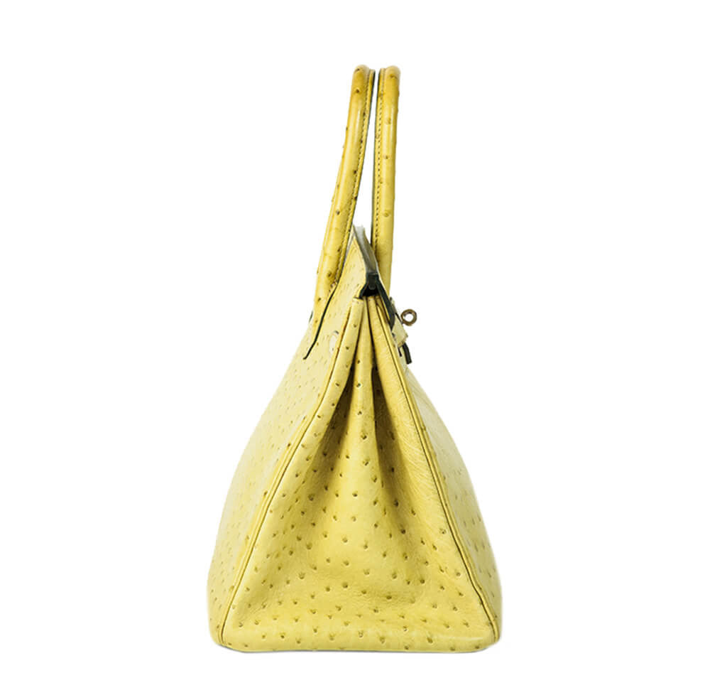 Hermès Ostrich Birkin 35 Vert Anis Bag、mySite、garminoutage.com