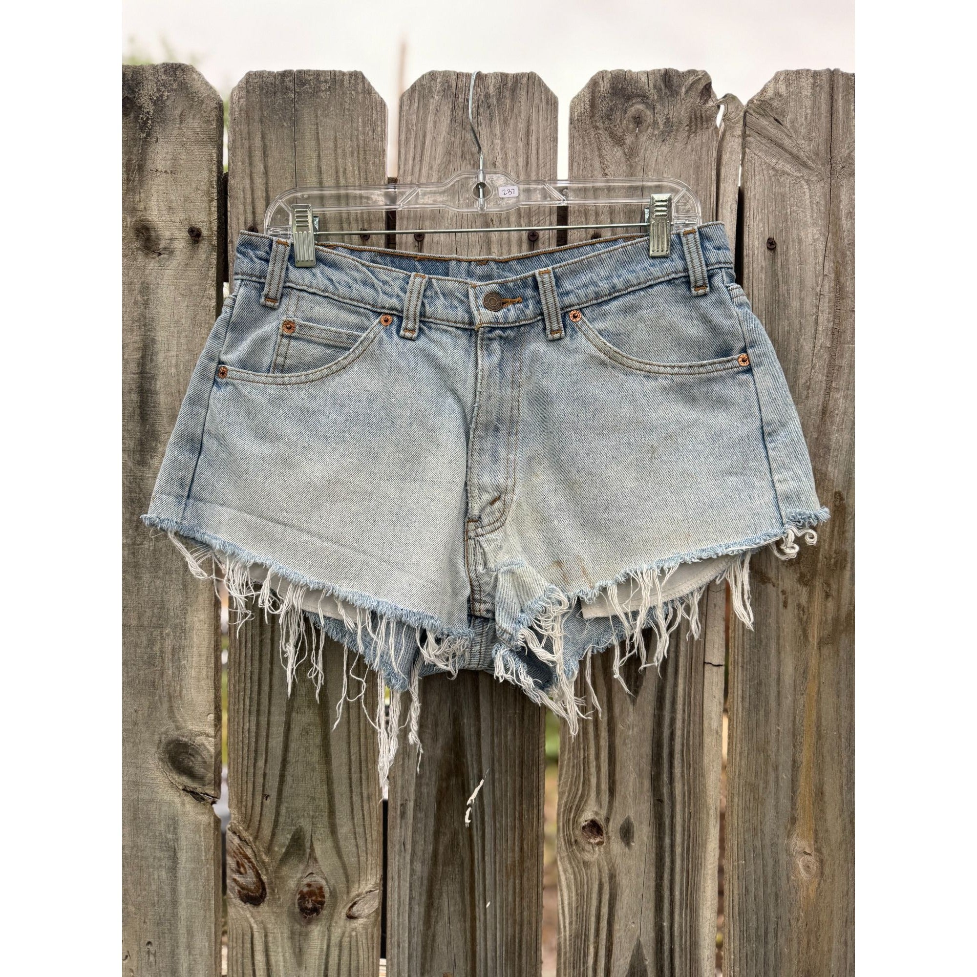 90's Levi's 665 Orange Tab Cut Off Raw Hem Denim Jean Shorts 32、mySite、garagedoors4me