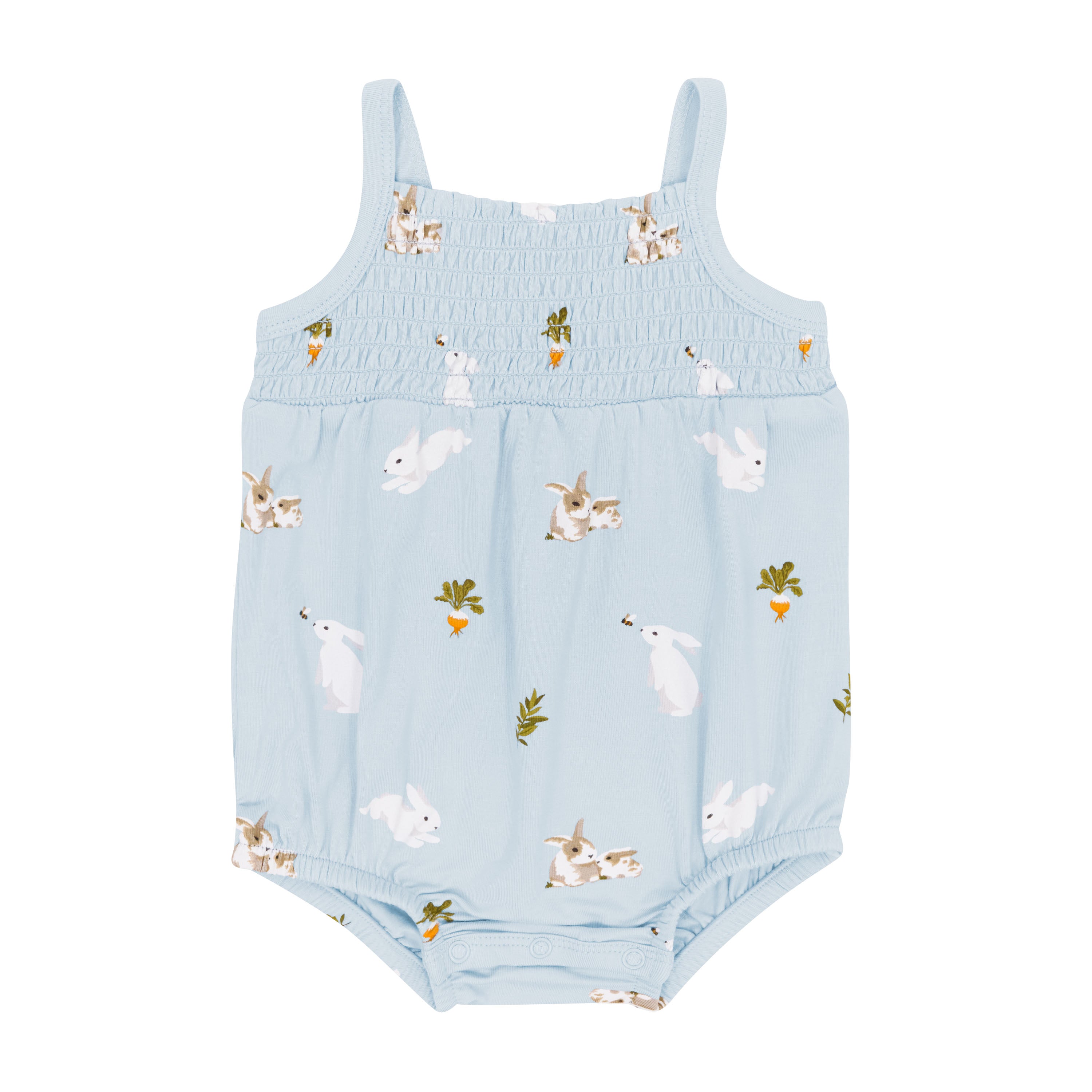  Smocked Bubble Romper in Ice Rabbit、mySite、layawaytickets
