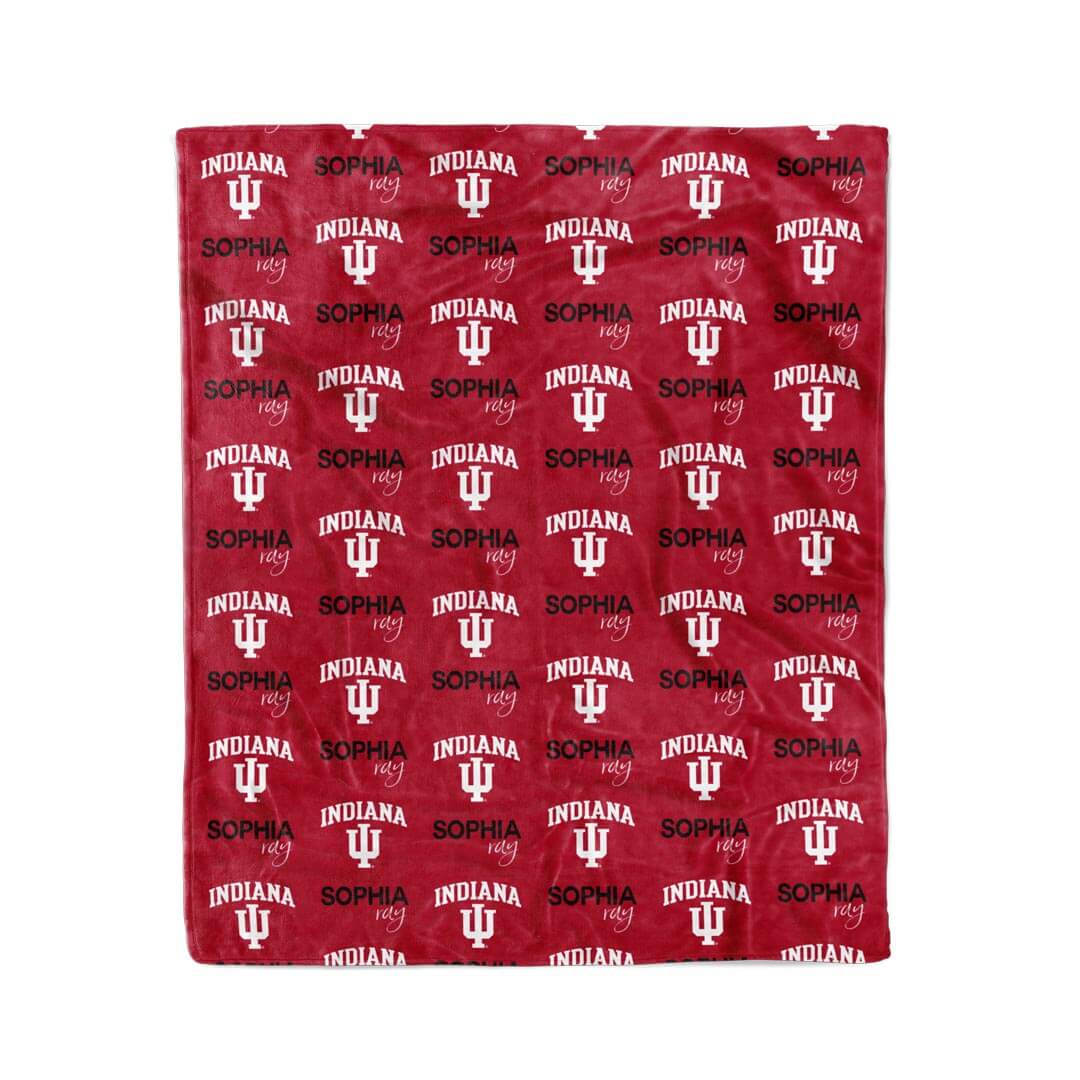  Indiana University | IU Personalized Kids Blanket、mySite、layawaytickets