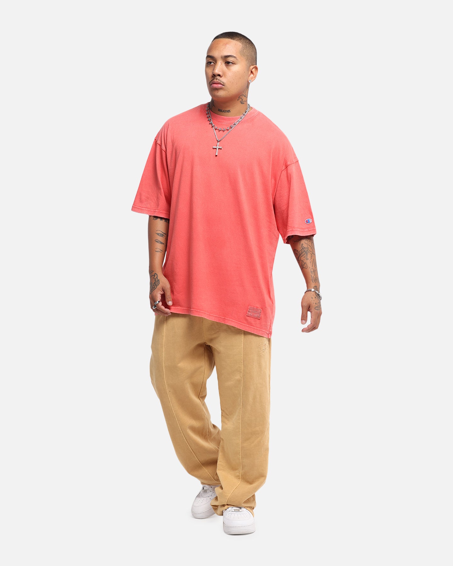 Champion Jersey TC Riggins T-Shirt Red、mySite、zt4zffjzw