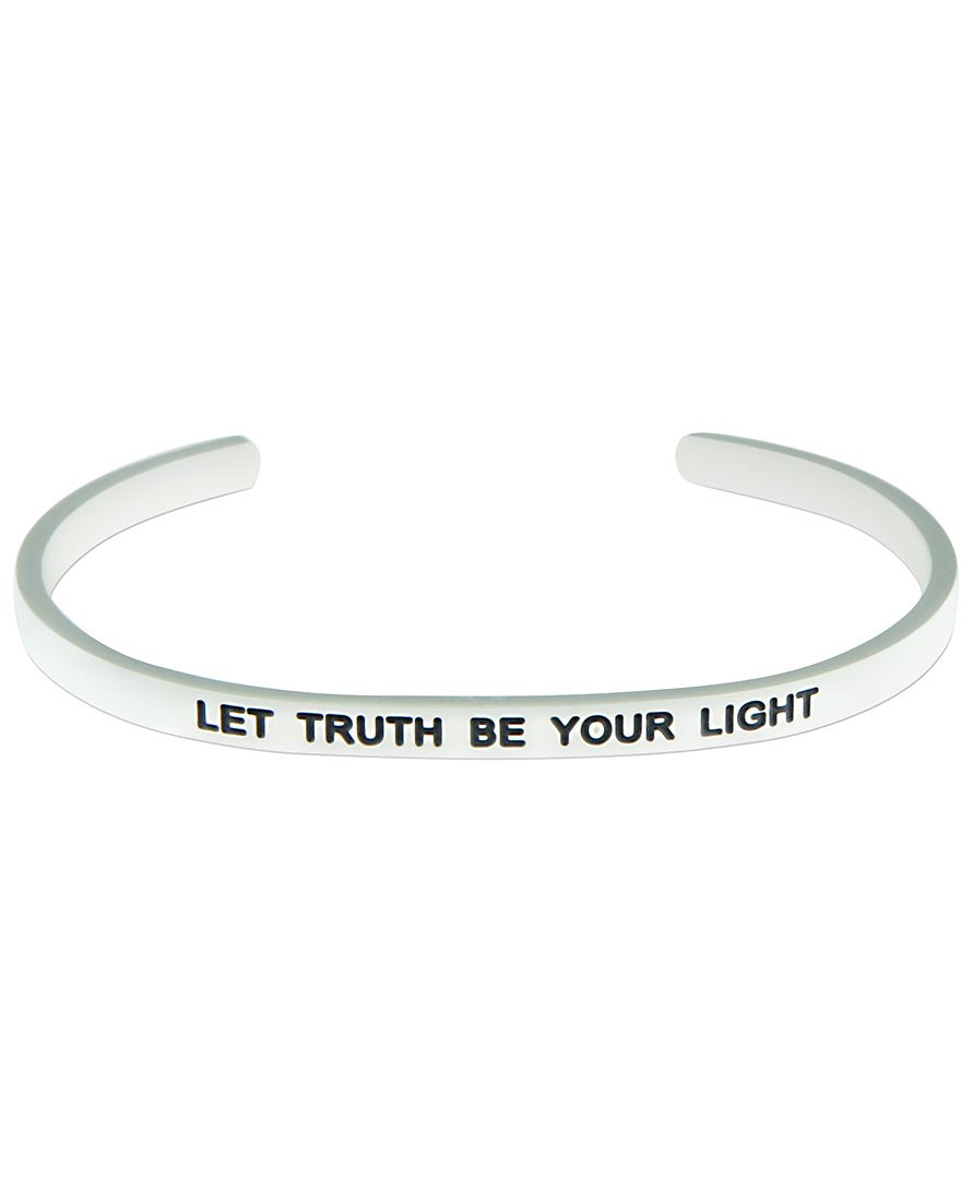 Let Truth Be Your Light Cuff Bracelet、mySite、topwebapps