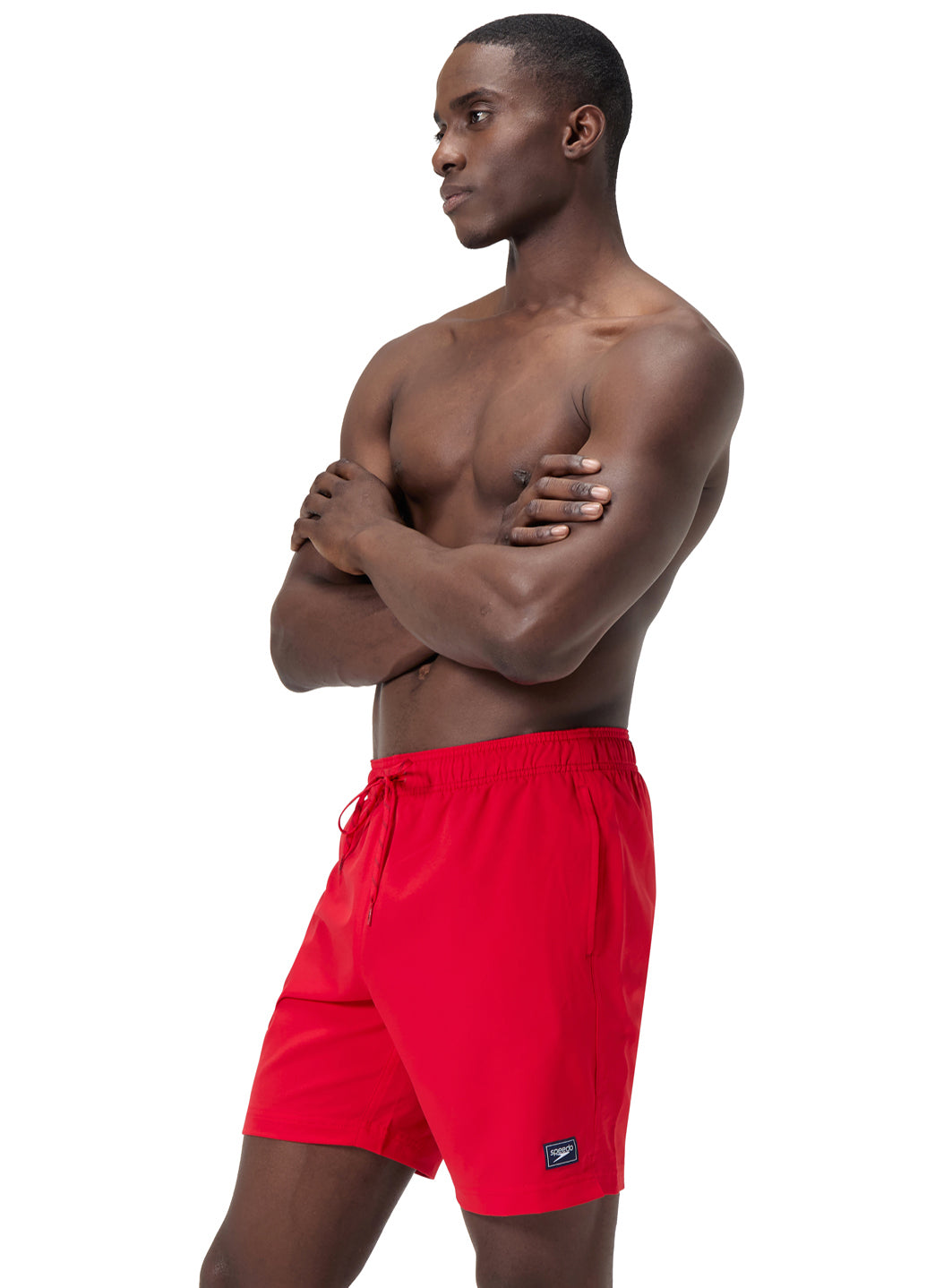 Speedo Men's Solid Redondo 18 Volley Swim Trunks、mySite、noshort